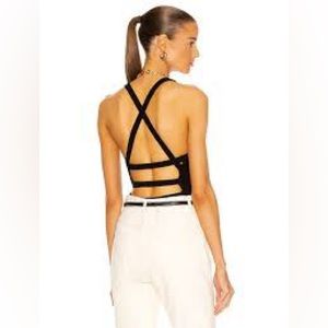 Agolde Nova Banded Back Bodysuit - Medium